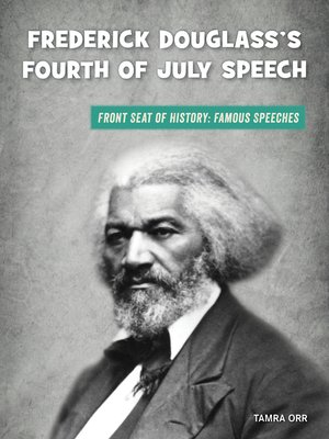 cover image of Frederick Douglass's Fourth of July Speech